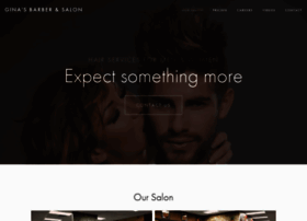 Ginasbarbersalon.com thumbnail