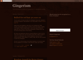Gingerism.com thumbnail
