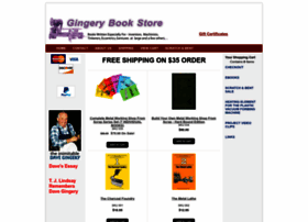 Gingerybookstore.com thumbnail