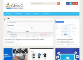 Girishg.net thumbnail