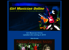 Girlmusician.com thumbnail