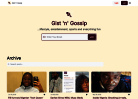 Gistngossip.com thumbnail
