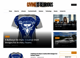 Givingisglorious.com thumbnail