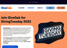 Givingtuesday.givegab.com thumbnail