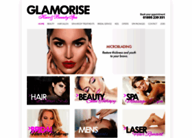 Glamorisehairandbeauty.com thumbnail