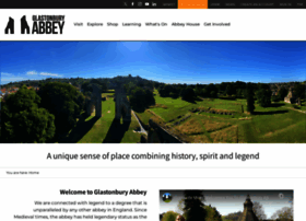 Glastonburyabbey.com thumbnail