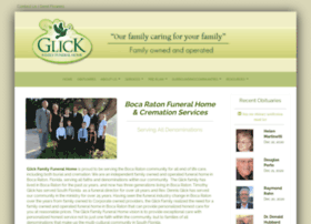 Glickfamilyfuneralhome.com thumbnail