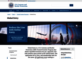 Globalentry.gov thumbnail Globalentry.gov thumbnail