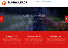 Globalleads.co.in thumbnail