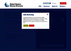 Globalmodernslavery.org thumbnail