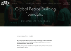 Globalpeacebuilding.org thumbnail