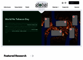 Globaltobaccocontrol.org thumbnail