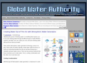Globalwaterauthority.com thumbnail
