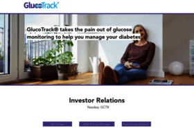 Glucotrack.com thumbnail
