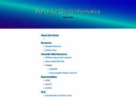 Glycoinfo.org thumbnail