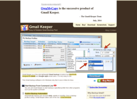 Gmailkeeper.com thumbnail
