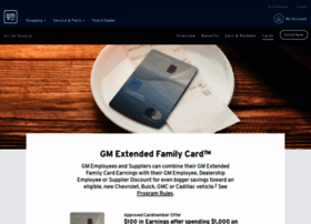 Gmextendedfamilycard.com thumbnail