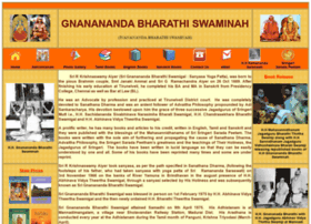 Gnananandabharathi.org thumbnail