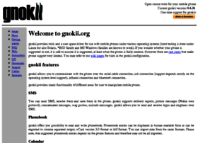 Gnokii.org thumbnail