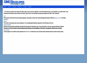 Gnudeveloper.com thumbnail