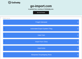 Go-import.com thumbnail