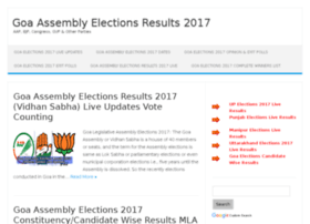 Goaelectionsresults2017.in thumbnail