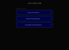 Goctlimo.com thumbnail