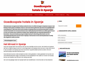 Goedkoopstehotelsinspanje.nl thumbnail