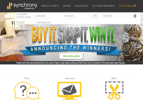 Gogecapital Com At Wi Mysynchrony Consumer Financing Synchrony Bank