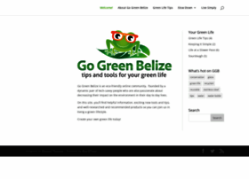 Gogreenbelize.com thumbnail