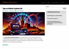 Golazocycling.com thumbnail