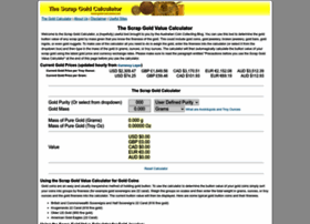 Gold-calculator.net thumbnail