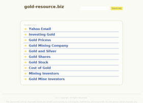 Gold-resource.biz thumbnail