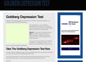 Goldbergdepressiontest.com thumbnail