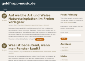 Goldfrapp-music.de thumbnail