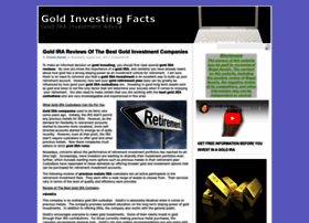Goldinvestingfacts.com thumbnail