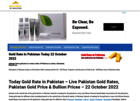 Goldpriceinpakistan.pk thumbnail