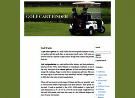 Golfcartfinder.com thumbnail