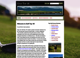 Golftop18.com thumbnail