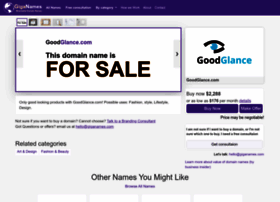 Goodglance.com thumbnail