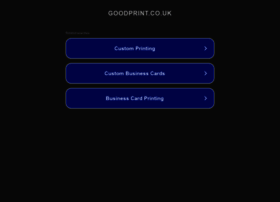 Goodprint.co.uk thumbnail Goodprint.co.uk thumbnail