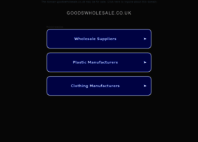 Goodswholesale.co.uk thumbnail Goodswholesale.co.uk thumbnail