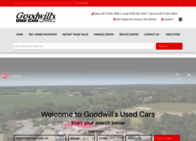 Goodwillsusedcars.com thumbnail