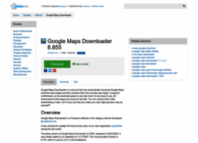 Google-maps-downloader.updatestar.com thumbnail