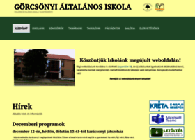 Gorcsonyiskola.hu thumbnail