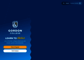 Gordon.edu thumbnail Gordon.edu thumbnail