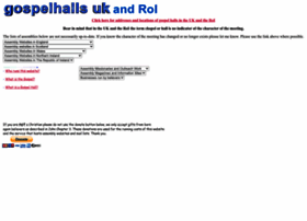 Gospelhall.org.uk thumbnail Gospelhall.org.uk thumbnail