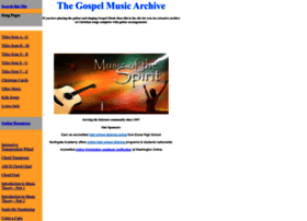 Gospelmusic.org.uk thumbnail