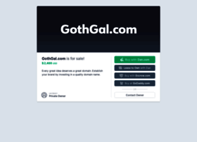 Gothgal.com thumbnail