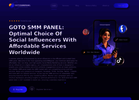 Gotosmmpanel.com thumbnail